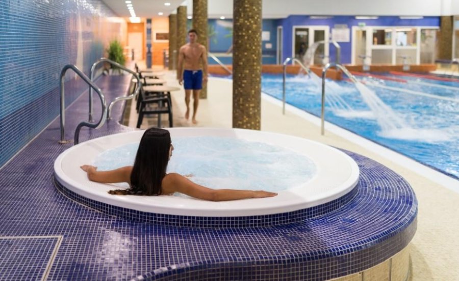 wellness részleg a szállodában